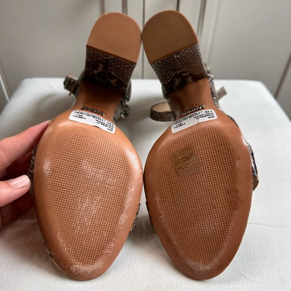 Shutz python heels - Picture 3 of 5